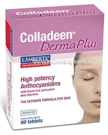 Colladeen® DermaPlus con Luteína, Zeaxantina, Té Verde, Vitaminas - 60 Tabletas