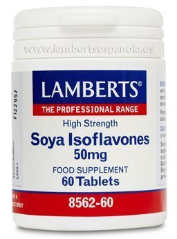 Isoflavonas de Soja 50 mg - 60 Tabletas
