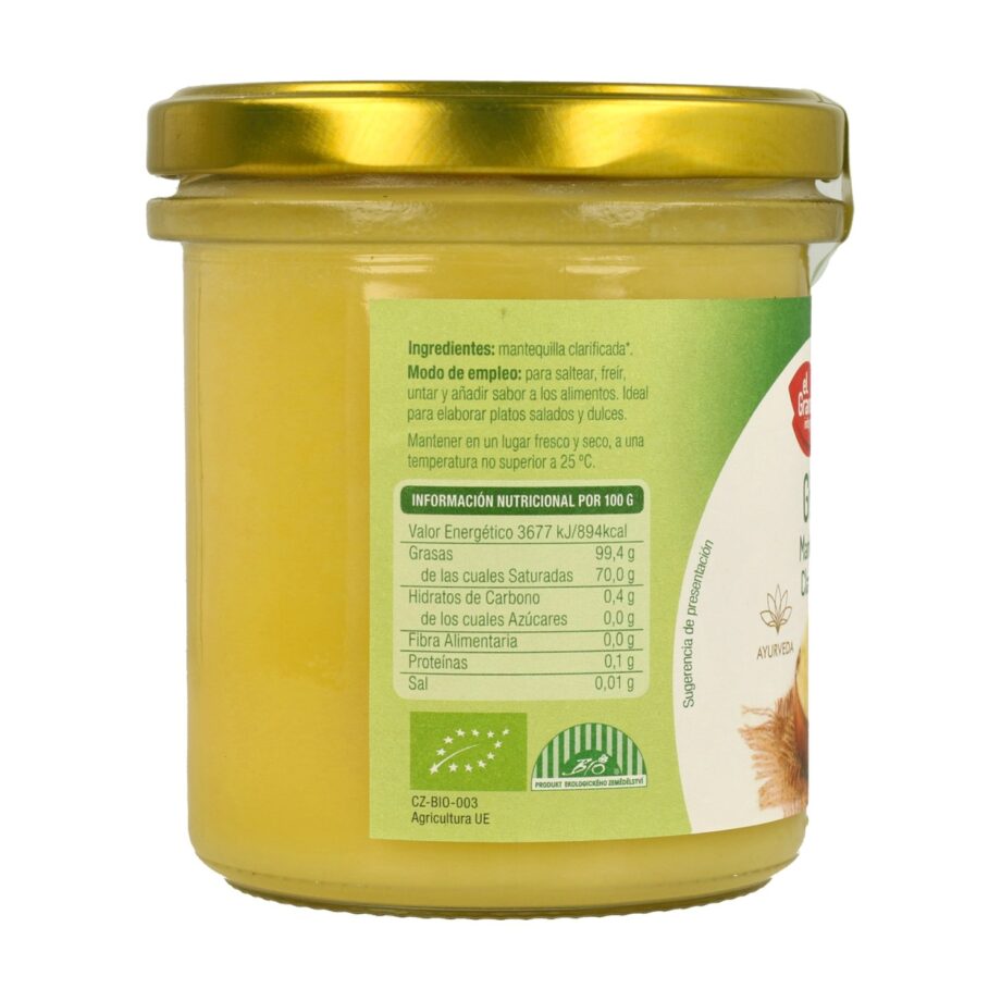 Ghee mantequilla clarificada