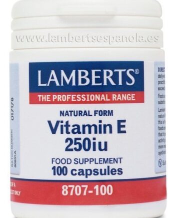 Vitamina E Natural 250 UI (168 mg) - 100