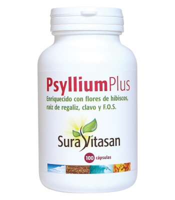 Psyllium Plus - 100 cápsulas - Sura Vitasan