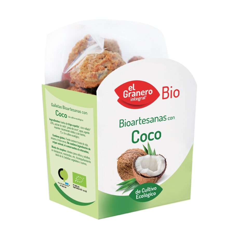 Galletas Artesanas con Coco Bio