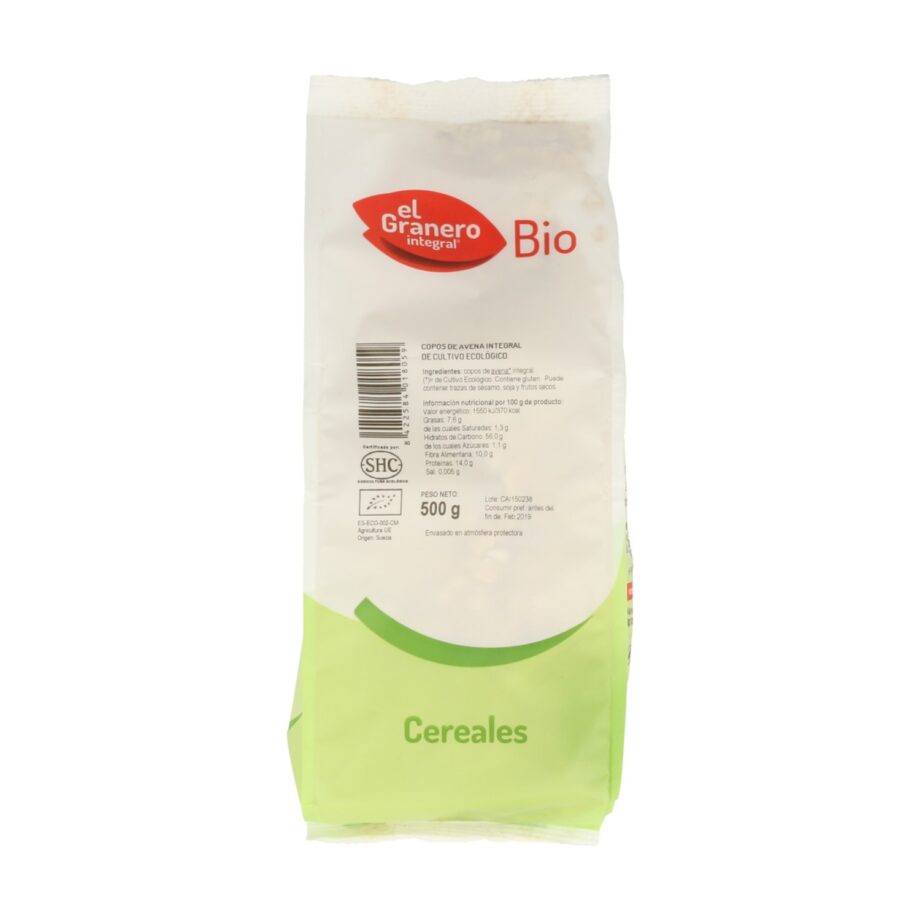 Copos de Avena Integral Bio