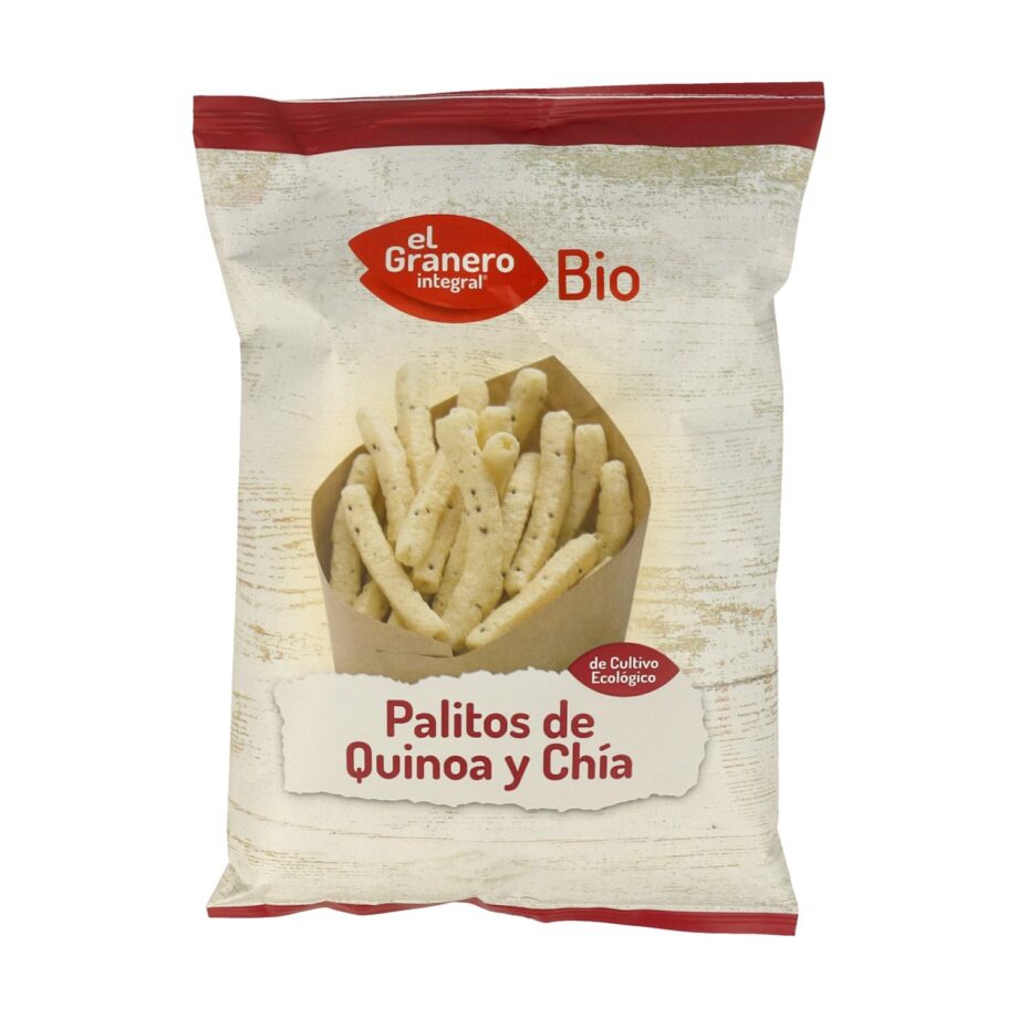 Palitos de Quinoa y Chía Bio