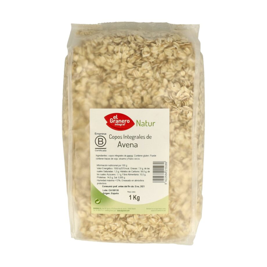 Copos Integrales de Avena