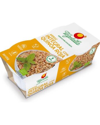 Vasito de Arroz Integral y Quinoa Roja
