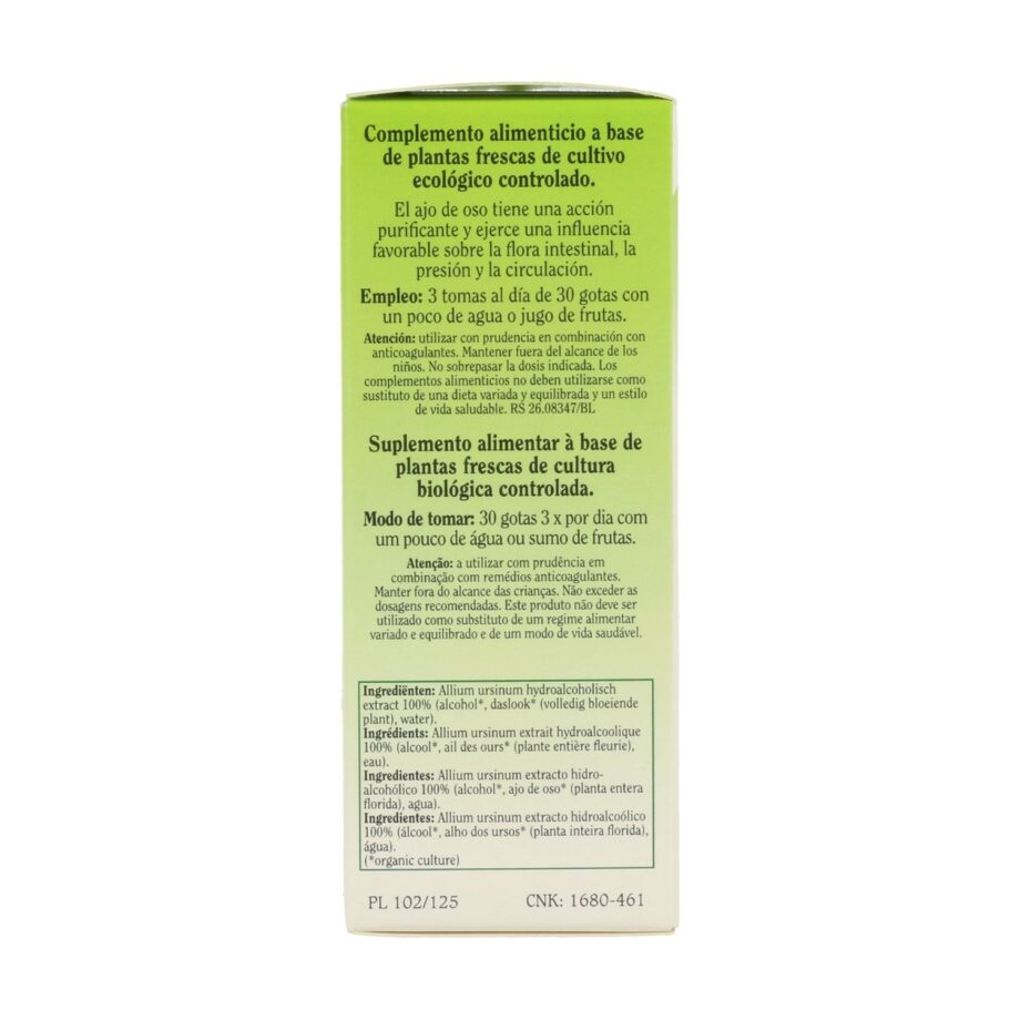Allium Ursinum (Ajo Silvestre) Bio