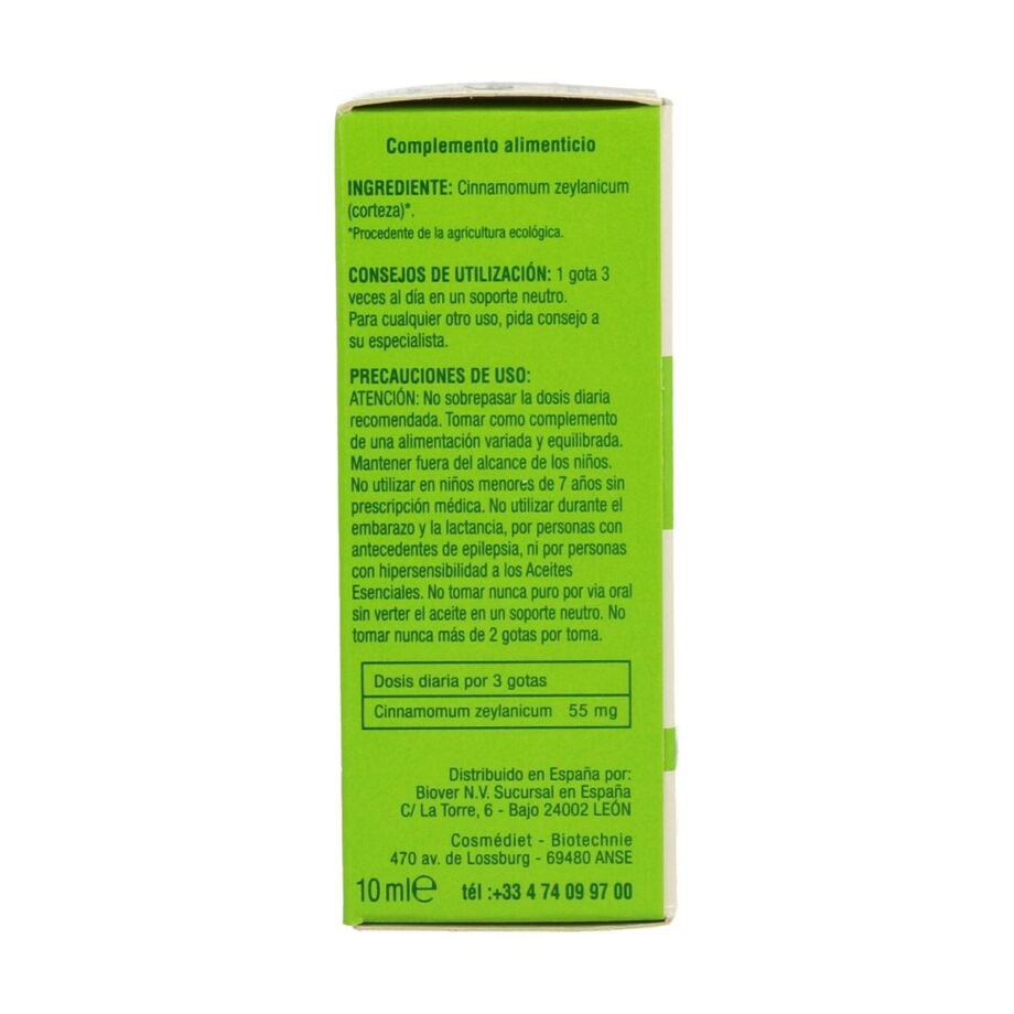 Aceite esencial de Canela