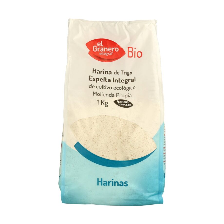 Harina de trigo espelta integral