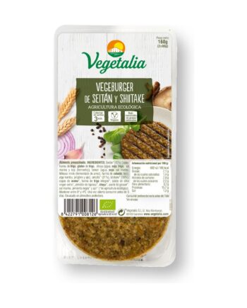 Vegeburguer Seitán y Shiitake Bio
