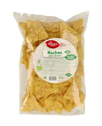 Nachos de Maíz y Queso Bio