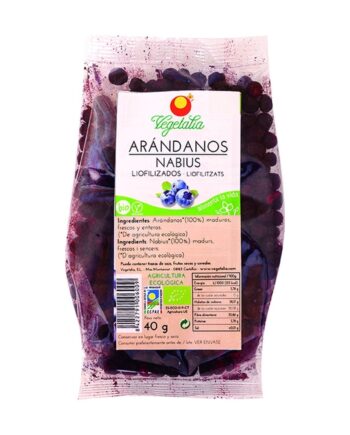 Arándano liofilizado