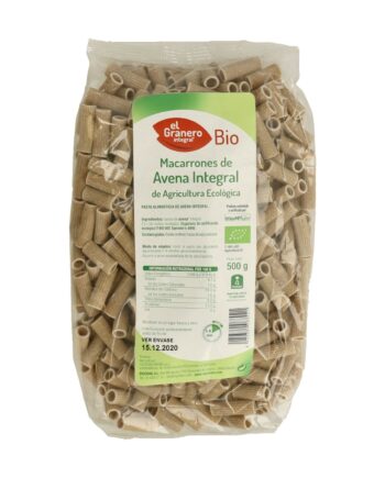 Macarrones de Avena Integral Bio