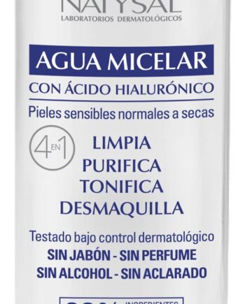 AGUA MICELAR CON ÁCIDO HIALURÓNICO Y PENTAVITIN
