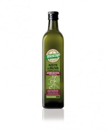 Aceite de oliva virgen extra arbequina Biocop 75 cl.