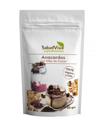 Anacardos con Nibs de Cacao ECO 80g