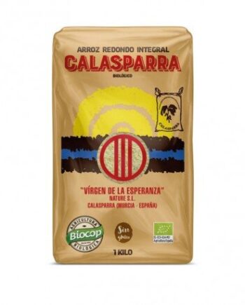 Arroz integral envase plástico Calasparra 1kg