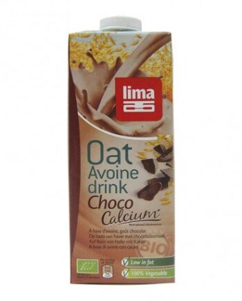Bebida de avena con choco calcio Lima 1 lt