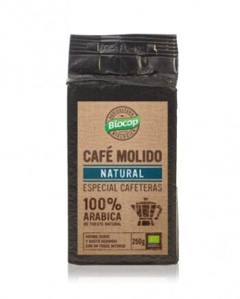 Café molido 100% Arábica Biocop 250 g
