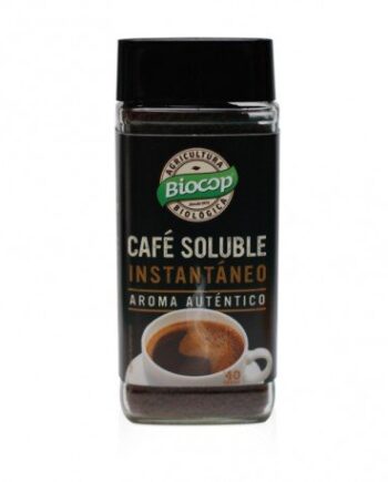 Café soluble instantáneo Biocop 100g