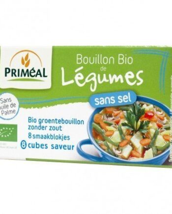 Caldo verduras legumes sin sal Priméal 8 x 9 g