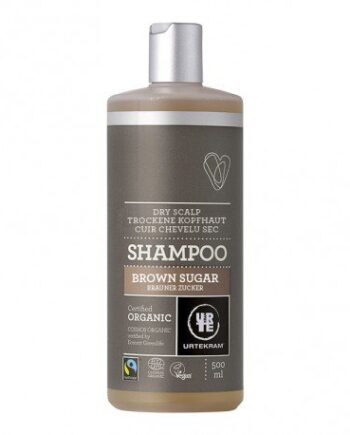 Champú Brown sugar para cuero cabelludo seco Urtekram 250 ml