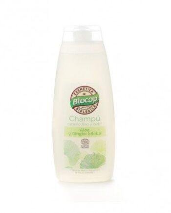 Champú de aloe y ginkgo biloba Biocop 400 ml