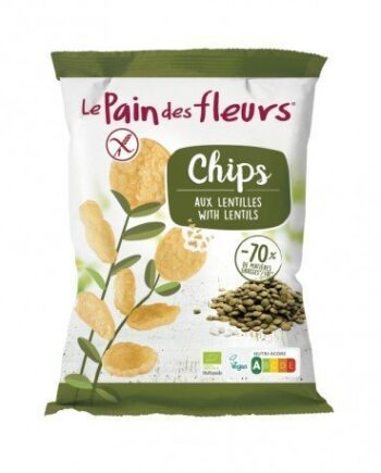 Chips de lentejas Le Pain des Fleurs 50 g
