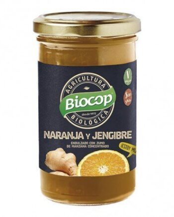 Compota de naranja con jengibre Biocop 280 g