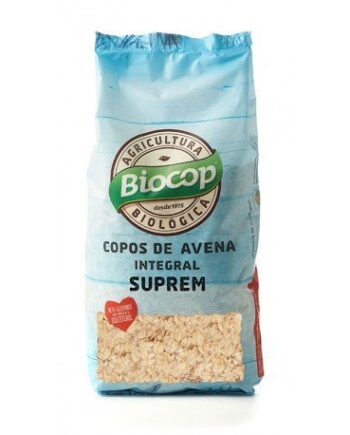 Copos de avena integral Suprem Biocop 500 g