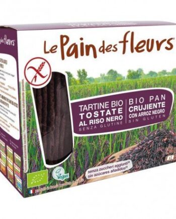 Cracker arroz negro Le Pain des Fleurs 150 g