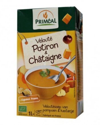 Crema calabaza castañas priméal 1 l