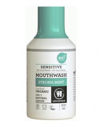 Enjuague bucal menta fuerte urtekram 75 ml