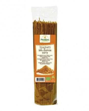 Espagueti trigo quinoa curry Priméal 500 g