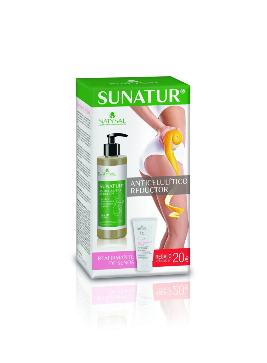 PACK SUNATUR 300 ml.+ REAFIRMANTE SENOS 125 ml.