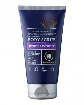 Exfoliante de lavanda Urtekram 150 ml