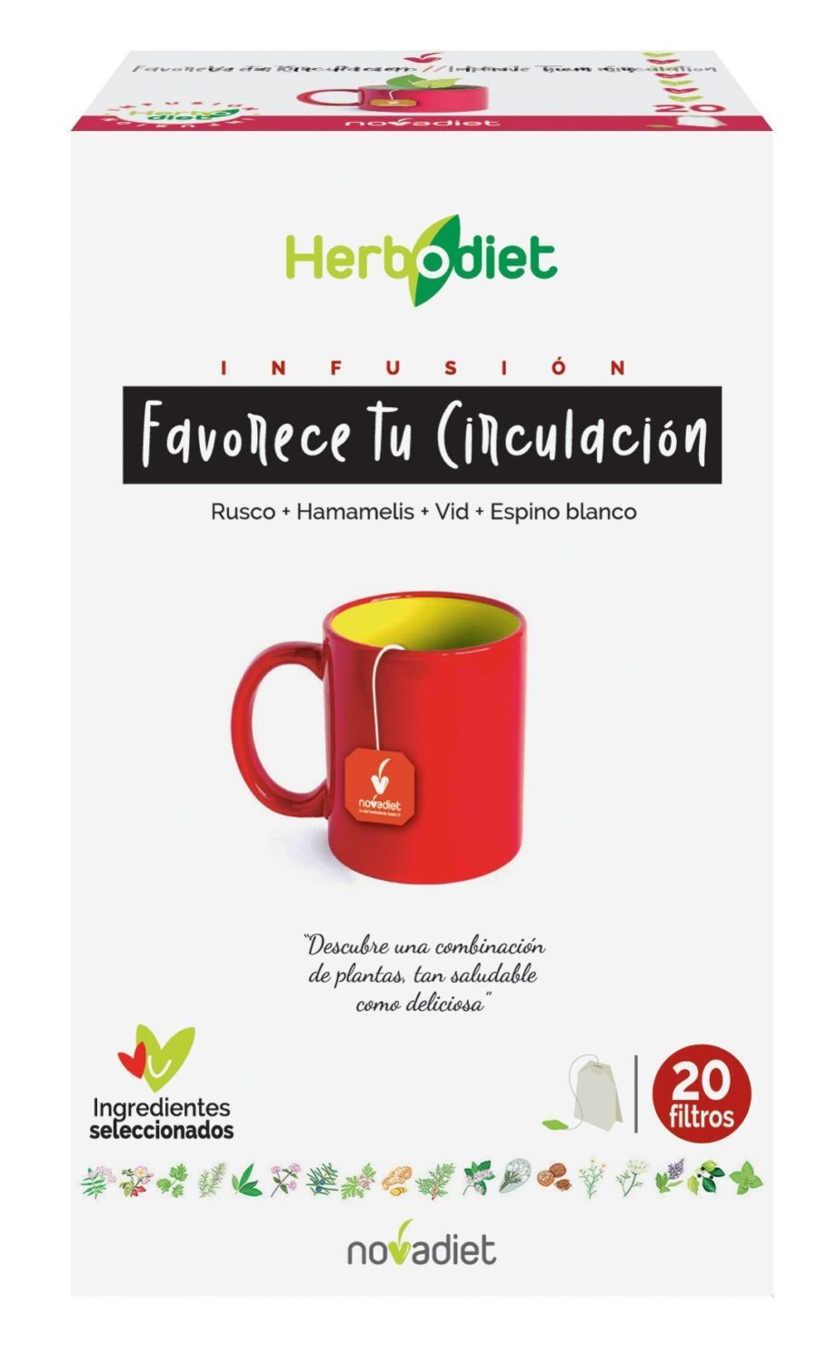 HERBODIET FAVORECE CIRCULACIÓN
