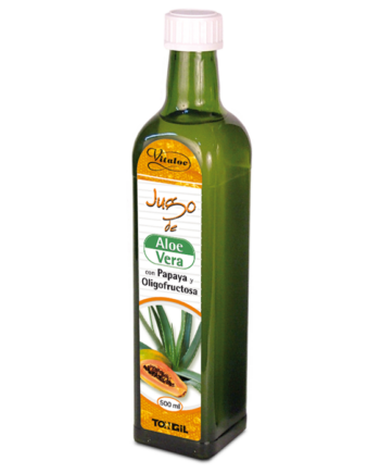 JUGO DE ALOE VERA CON PAPAYA Y OLIGOFRUCTOSA
