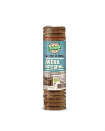 Galleta con copos de avena Biocop 250 g