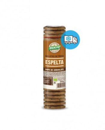 Galleta de espelta con chips de chocolate Biocop 250 g
