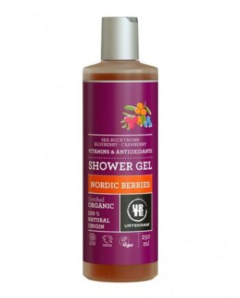 Gel baño frutos rojos Urtekram 250 ml