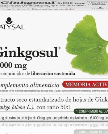 GINKGOSUL ® 6.000 Mg.