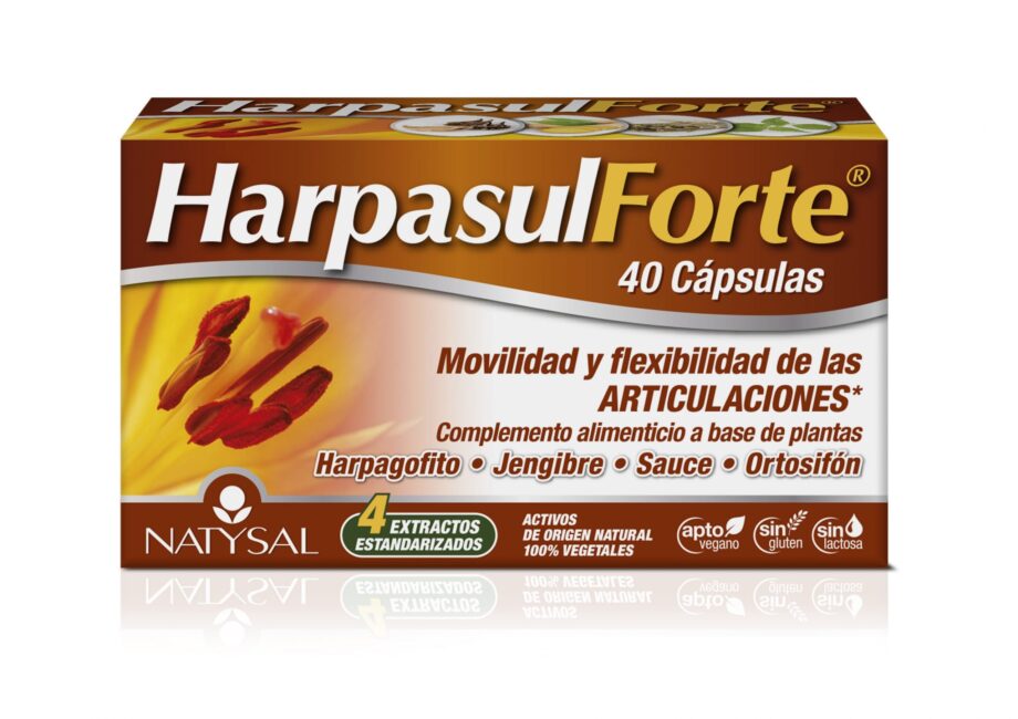 HARPASUL ® FORTE (Harpagofito+Ortosifón+Sauce+Jengibre)