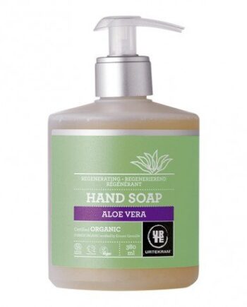 Jabón de manos Aloe vera dispensador Urtekram 380 ml