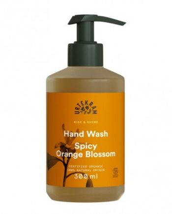 Jabón de manos Spicy Orange Blossom azahar con dispensador Urtekram 300 ml