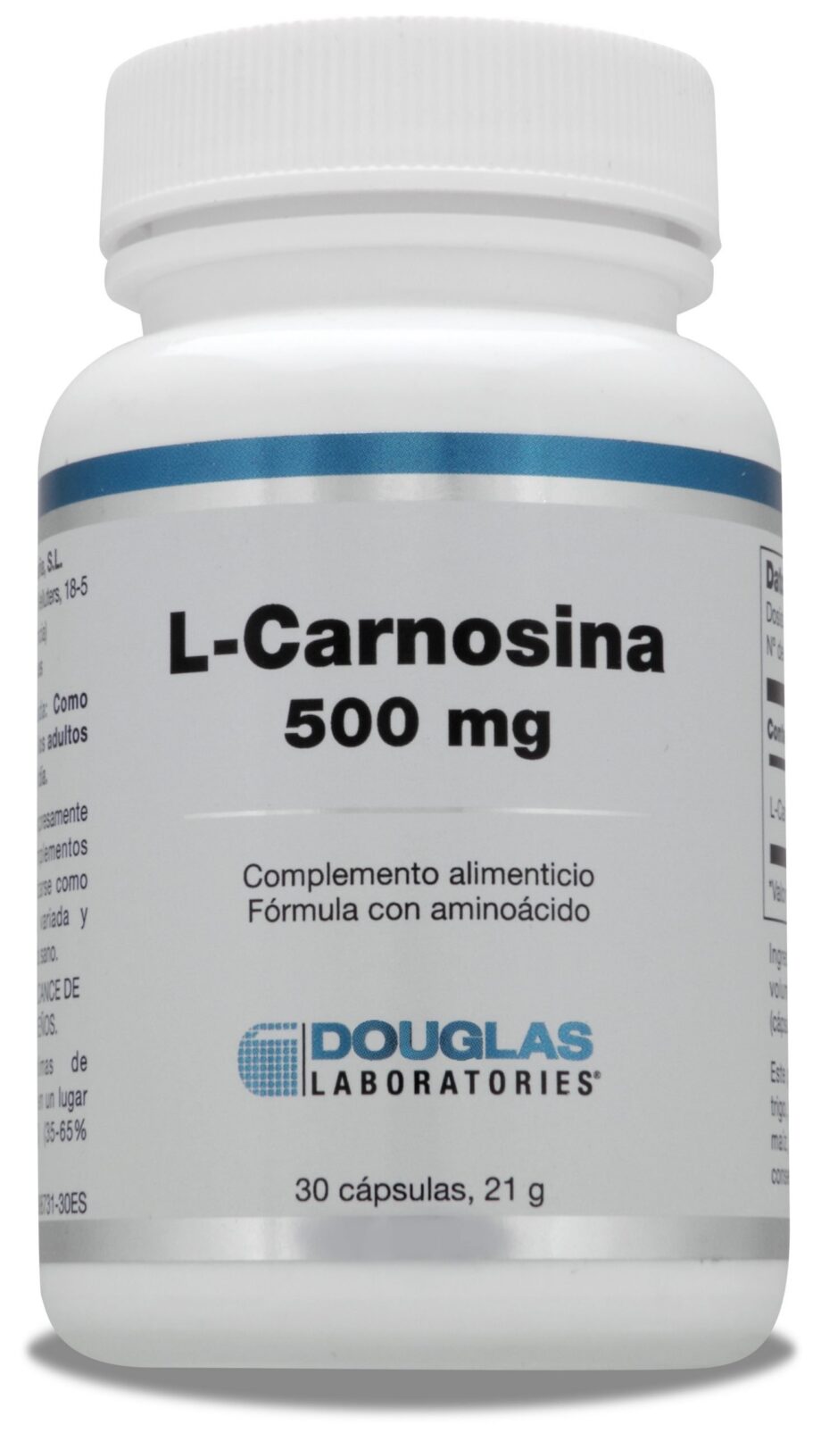 L-Carnosina 500 mg. (30 cápsulas)