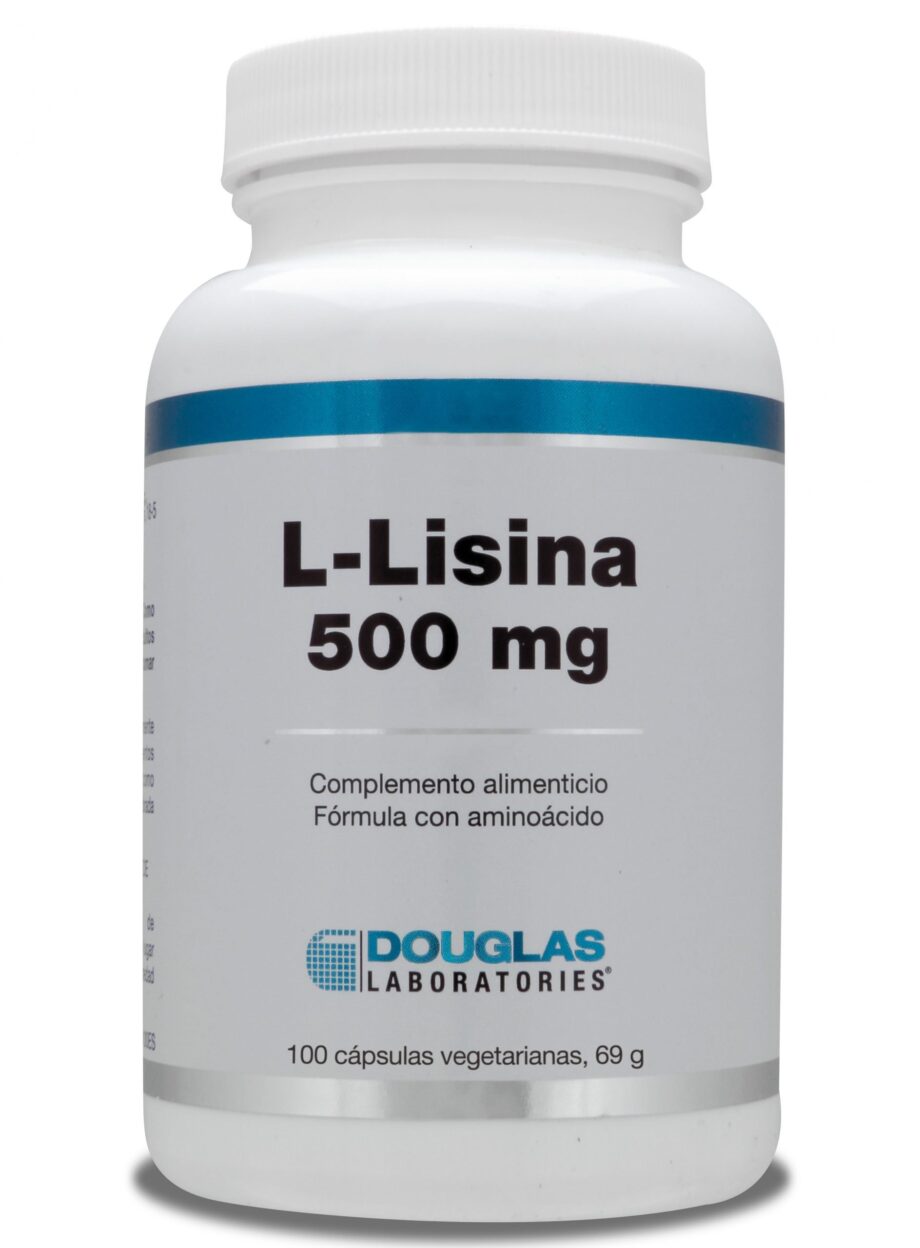 L-Lisina 500 mg (100 cápsulas vegetarianas)
