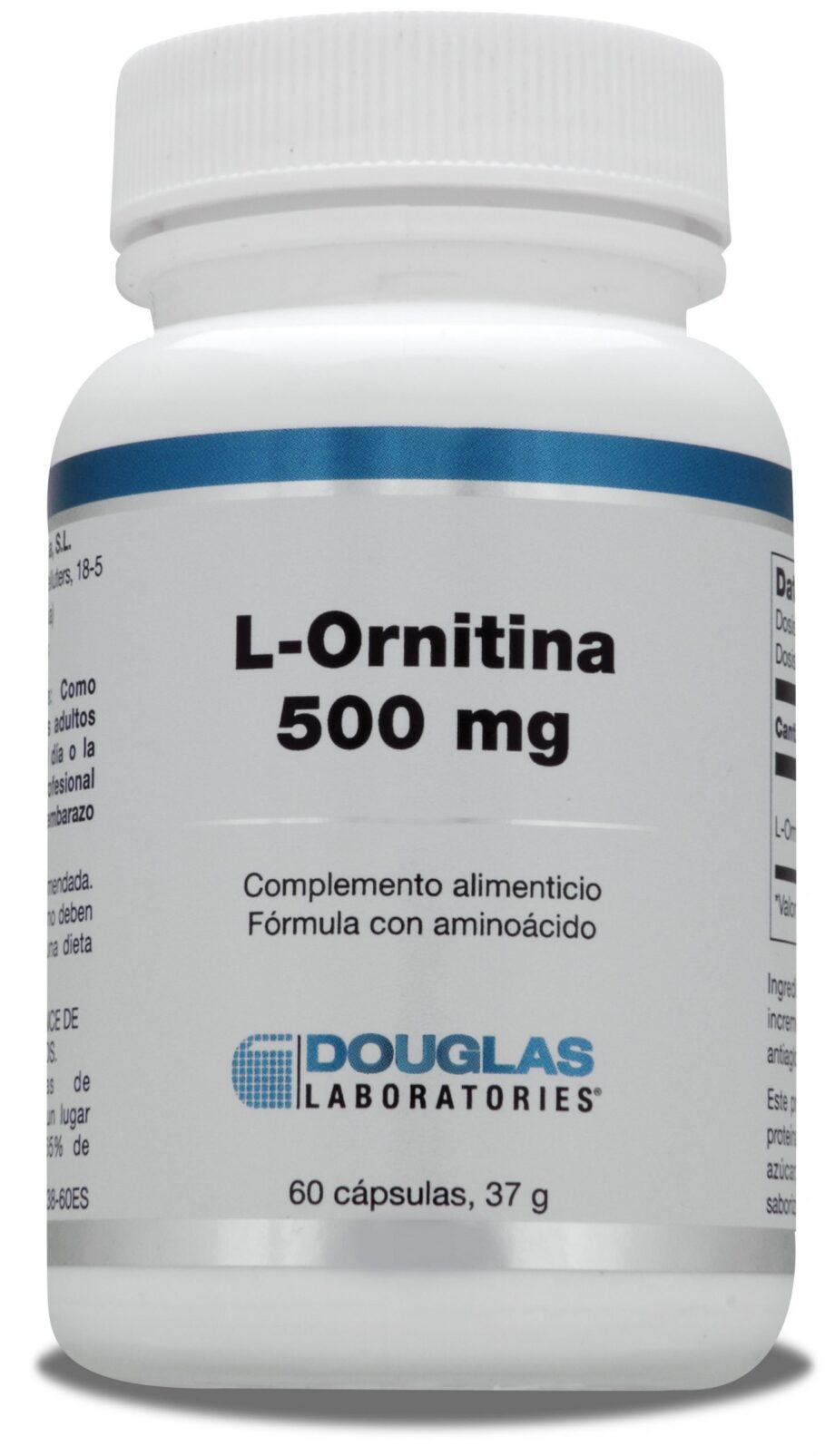 L-Ornitina 500 mg. (60 cápsulas)