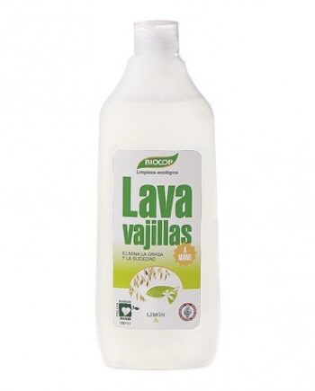 Lavavajillas avena limón Biocop 500 ml