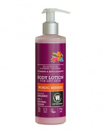 Loción corporal frutos rojos Urtekram 245 ml